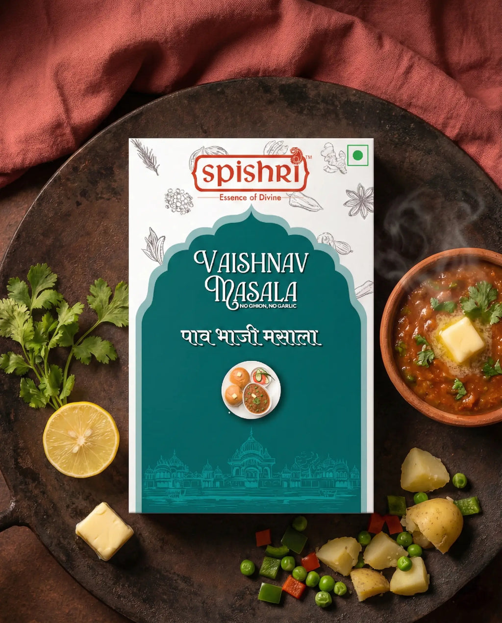 Spishri Pav Bhaji 100gm